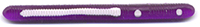 Dark Purple White Stripe Bluegill Anise Worm&reg; profile