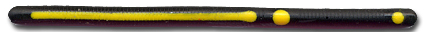 Black Yellow Stripe Anise Worm&reg; profile