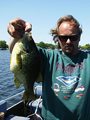 Anise Worm&reg;s catch big redear sunfish like this one which was just shy of a new Michigan state record.