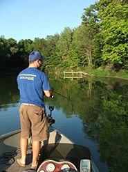 fishing the Anise Worm&reg;